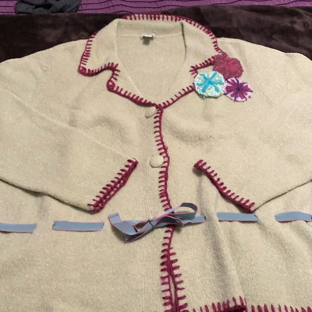 Beautiful Vintage J. Jill cardigan